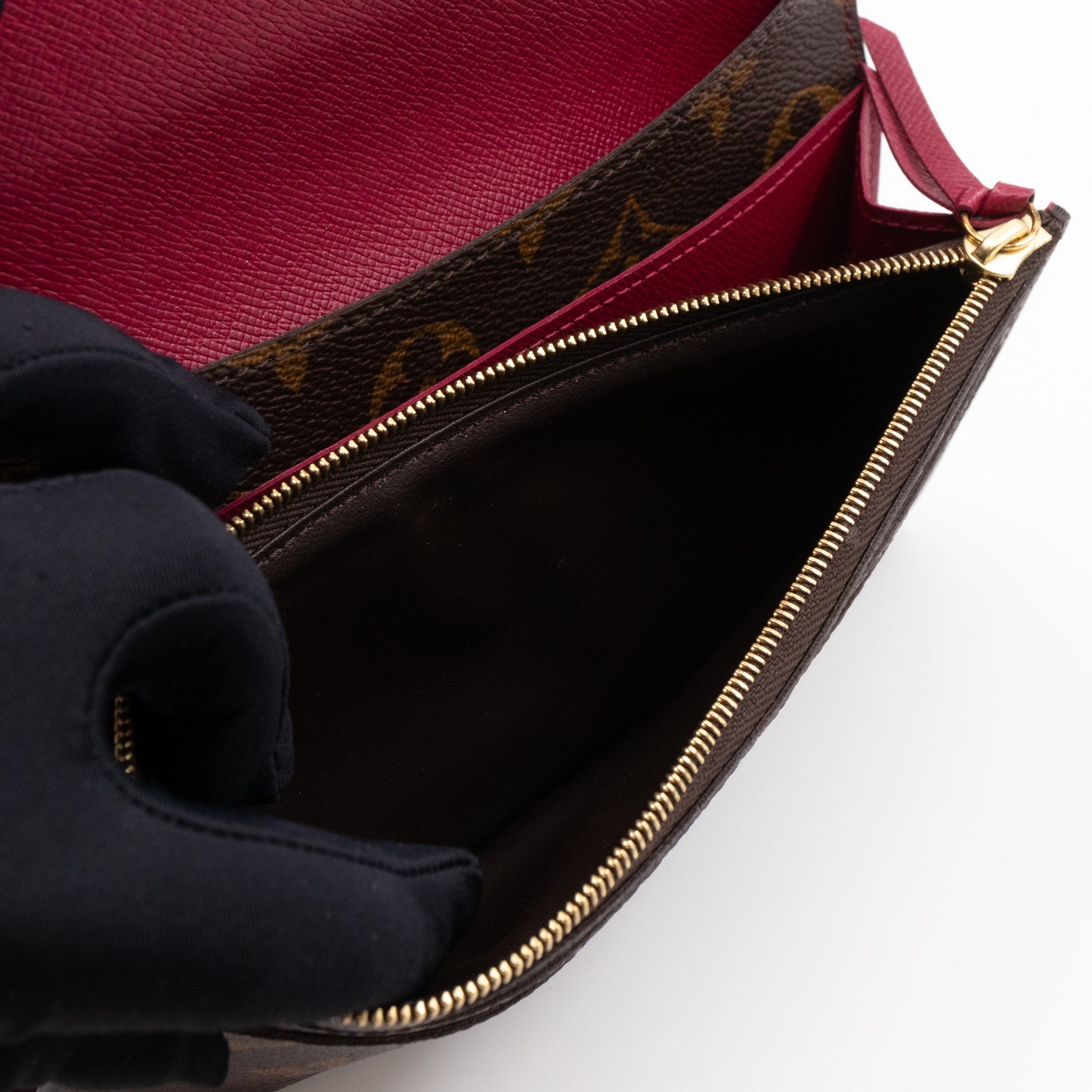 Louis-vuitton Emilie Wallet Monogram Fuchsia