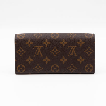 Louis-vuitton Emilie Wallet Monogram Fuchsia