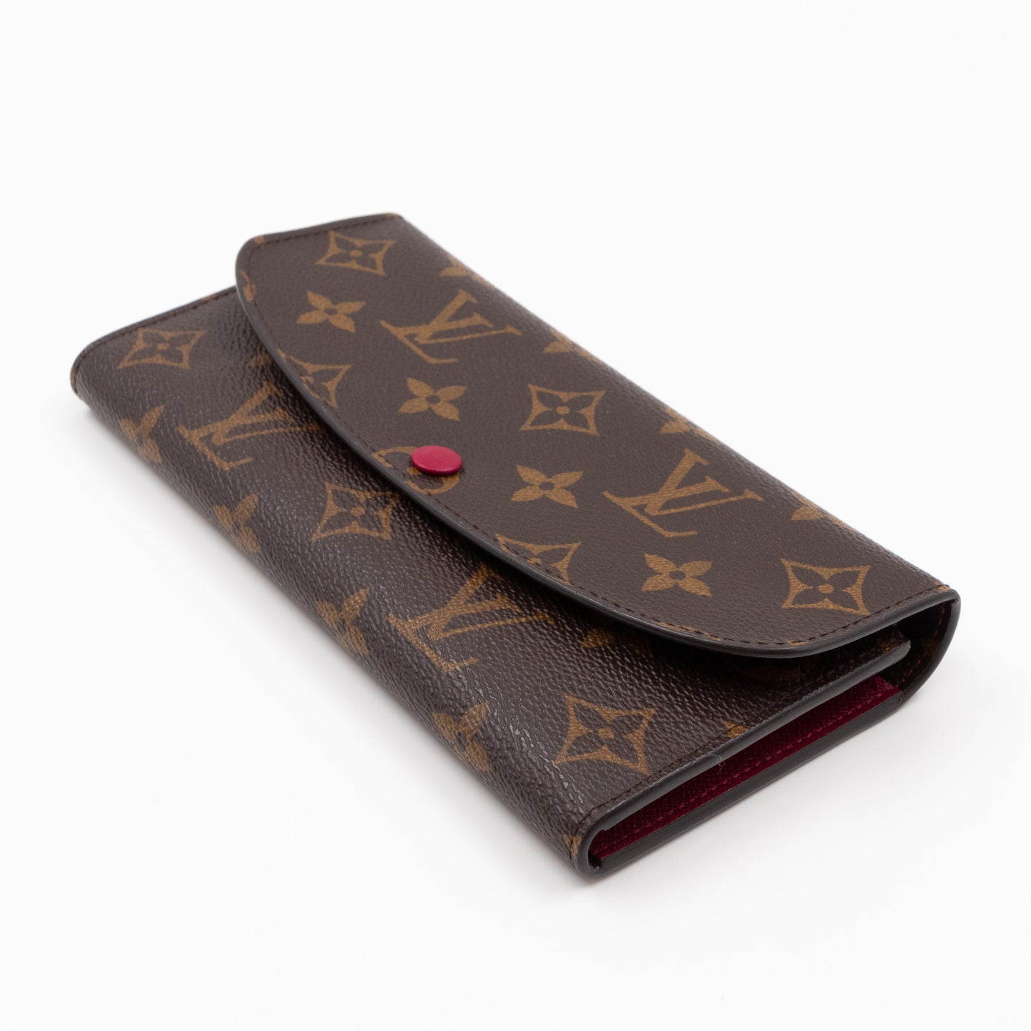 Louis-vuitton Emilie Wallet Monogram Fuchsia
