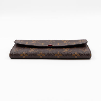 Louis-vuitton Emilie Wallet Monogram Fuchsia