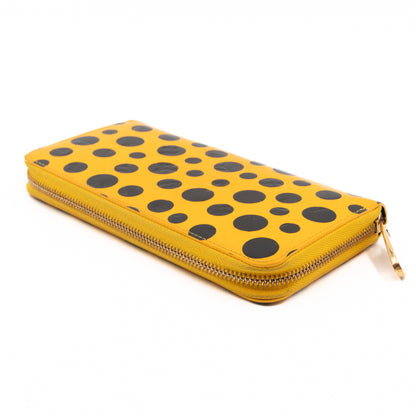 Louis-vuitton Zippy Wallet Vernis Dots Infinity Yellow