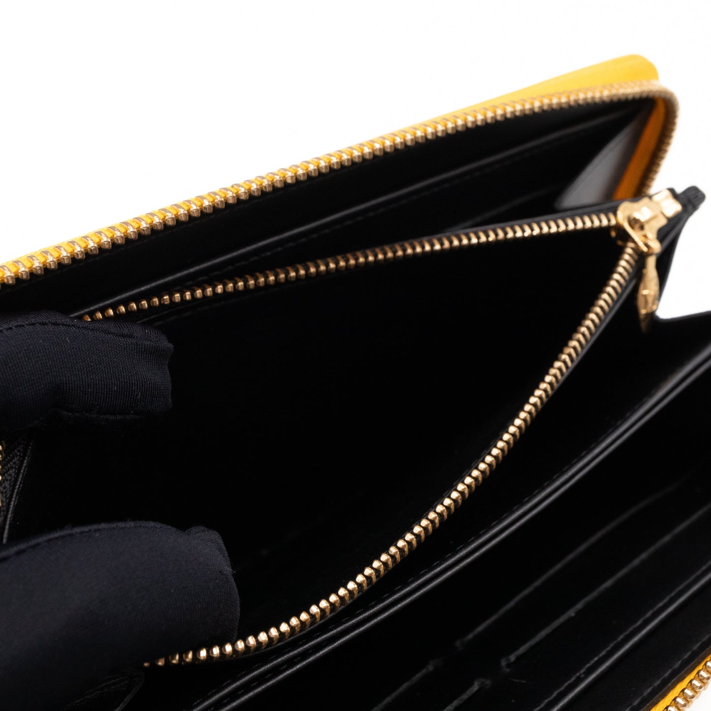 Louis-vuitton Zippy Wallet Vernis Dots Infinity Yellow