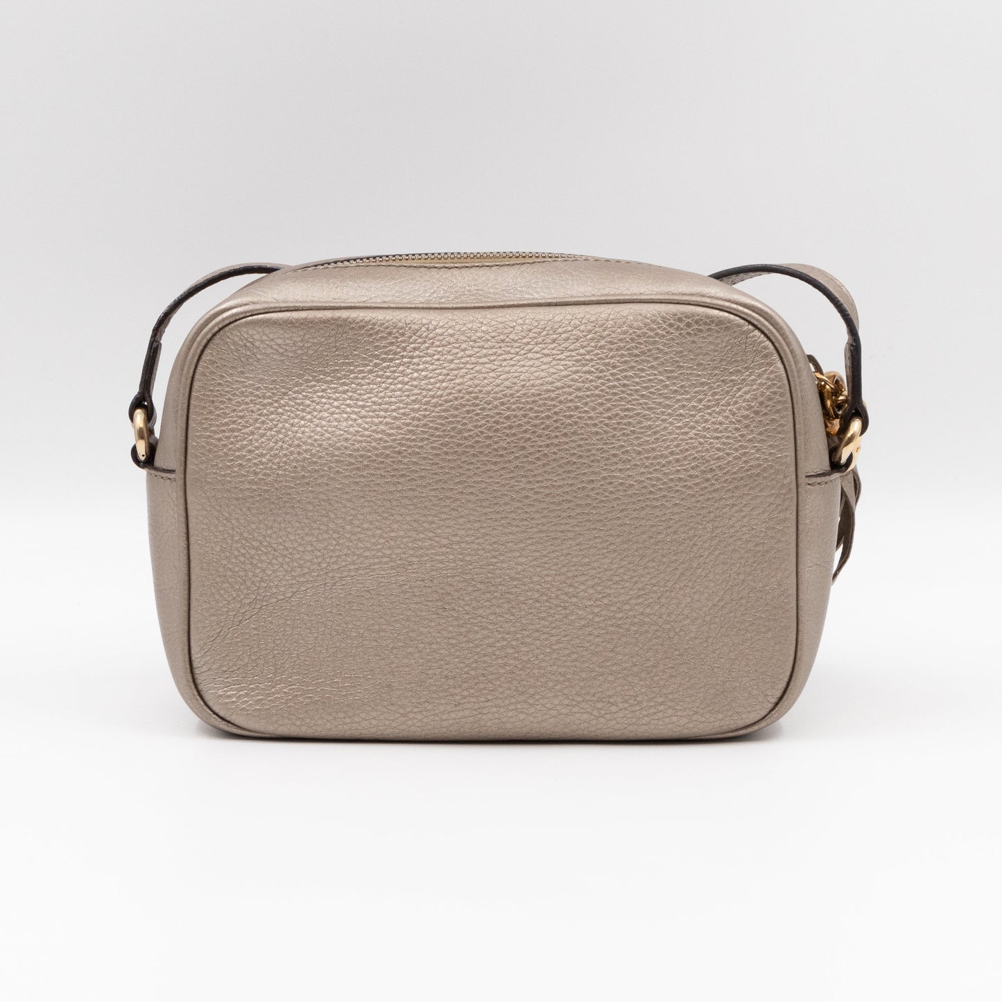 Disco Soho Champagne Metallic Leather