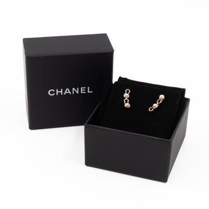 Coco Letters Pearl Earrings