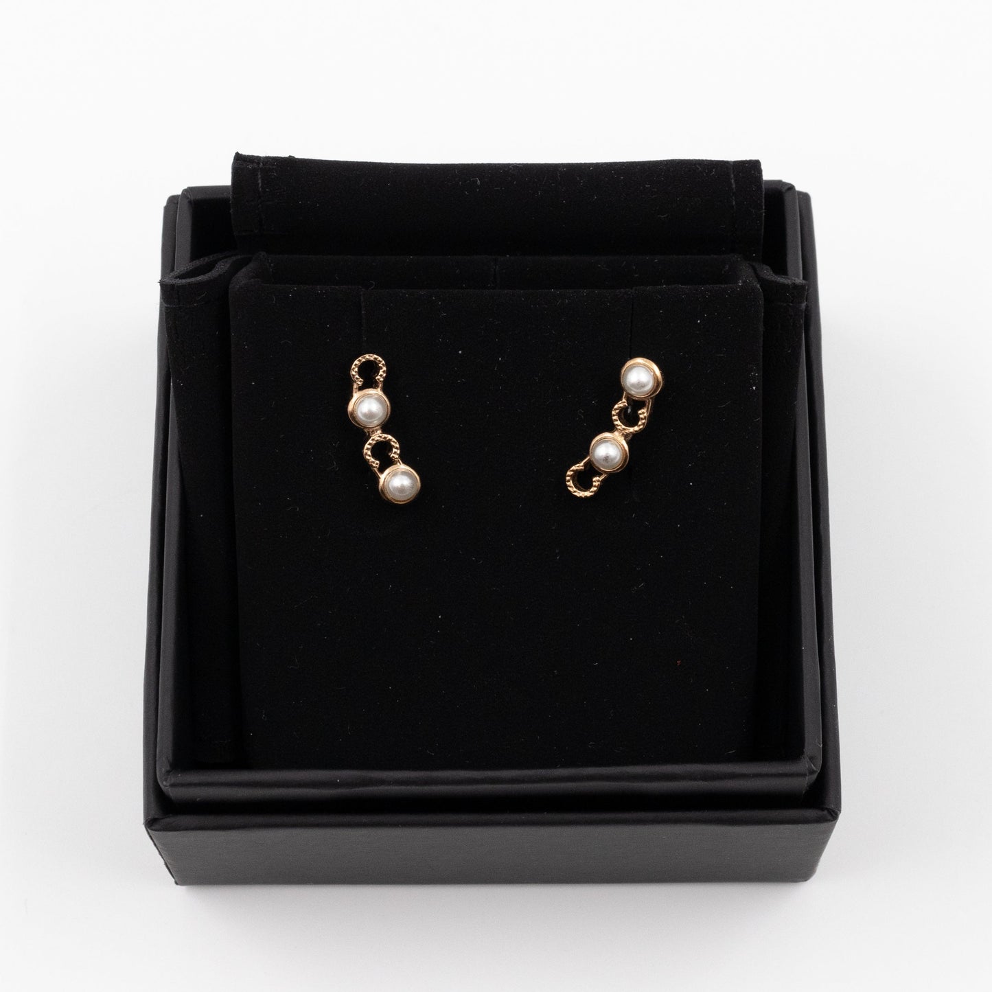 Coco Letters Pearl Earrings