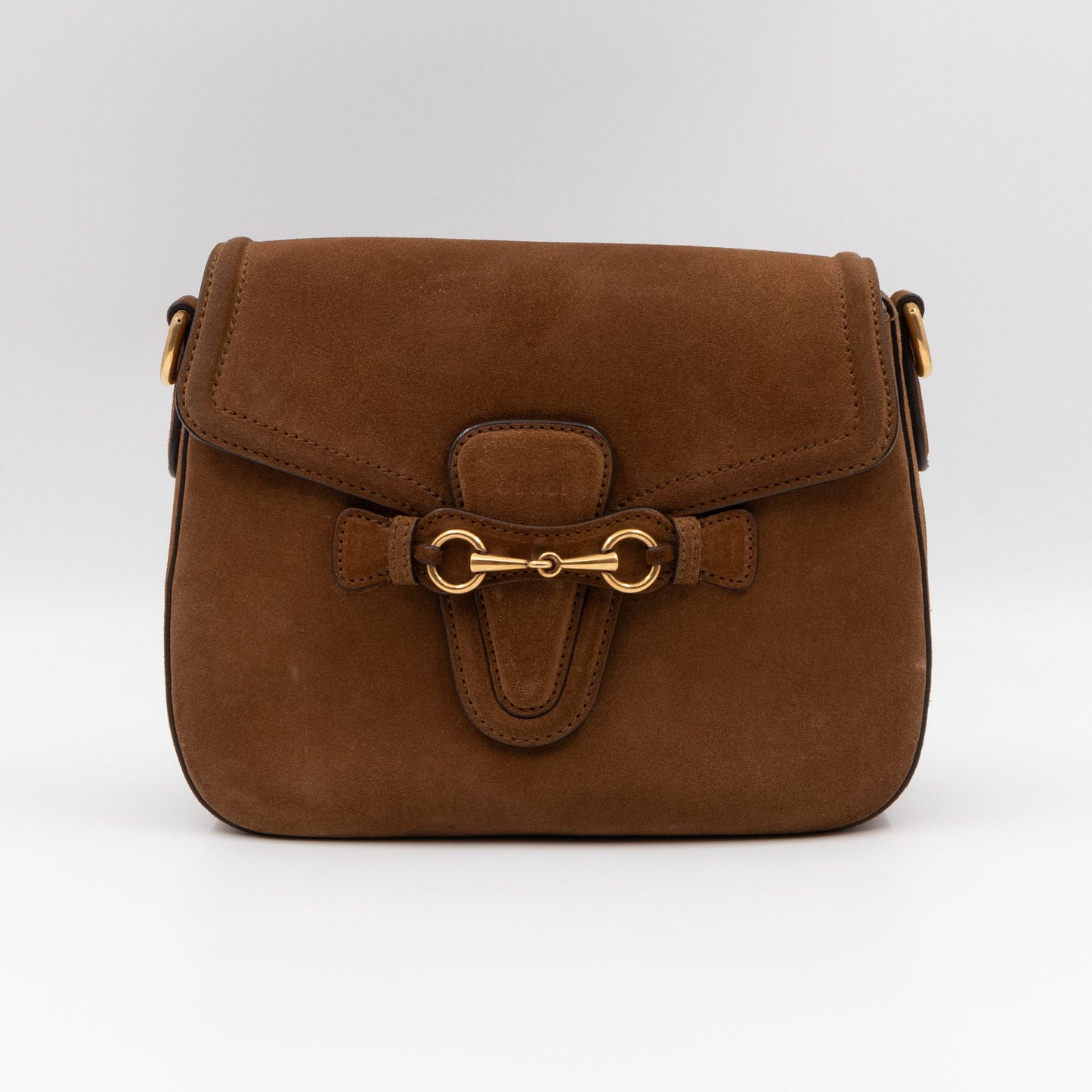 Lady Web Medium Brown Suede