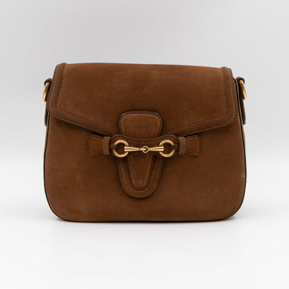 Lady Web Medium Brown Suede