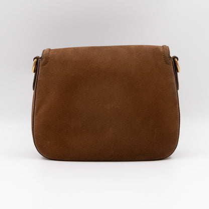 Lady Web Medium Brown Suede