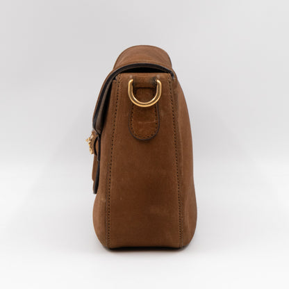 Lady Web Medium Brown Suede