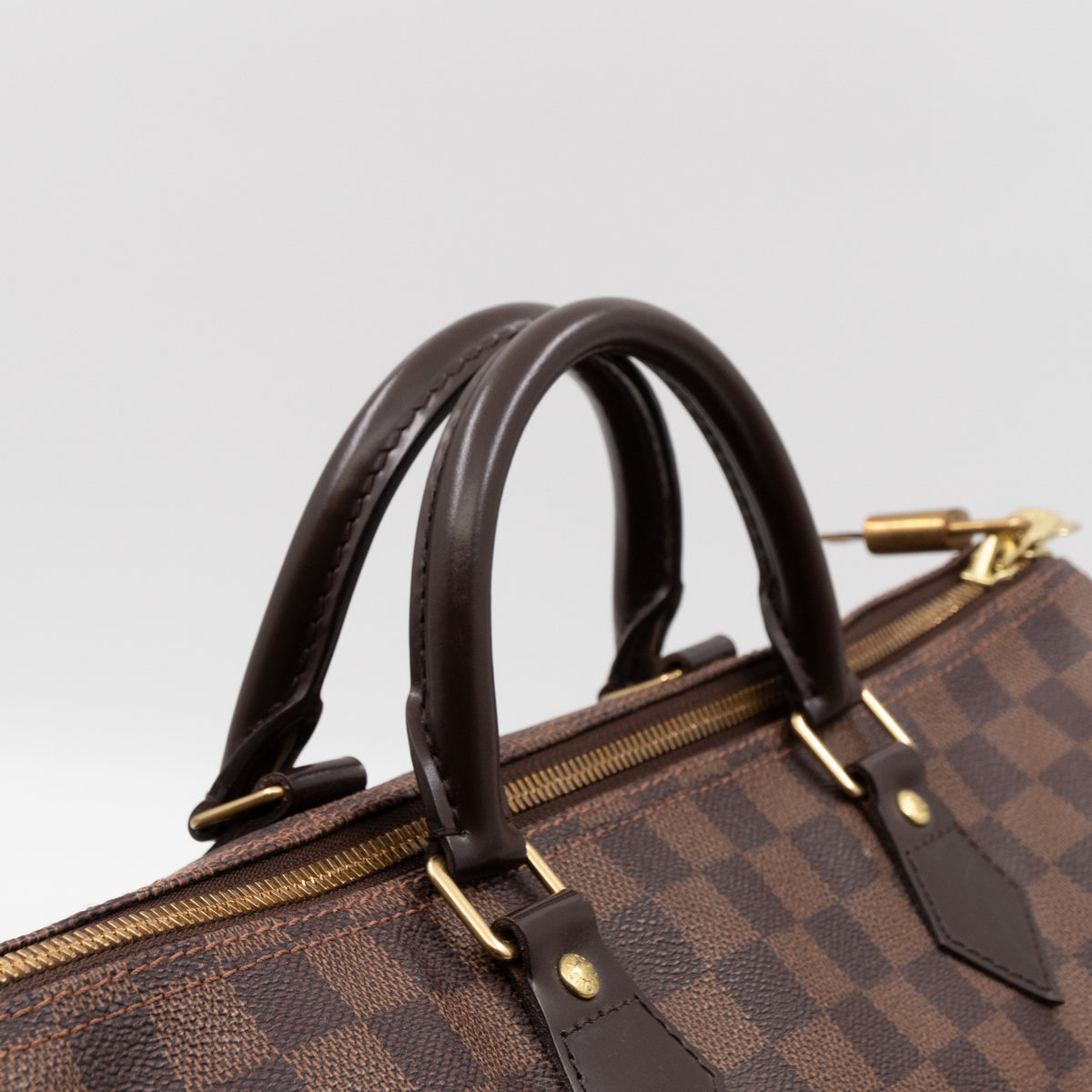 Louis-vuitton Speedy 35 Bandouliere Damier Ebene