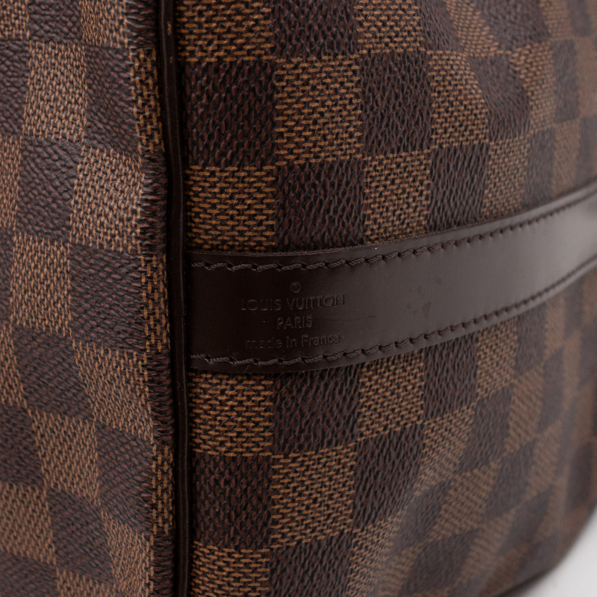 Louis-vuitton Speedy 35 Bandouliere Damier Ebene