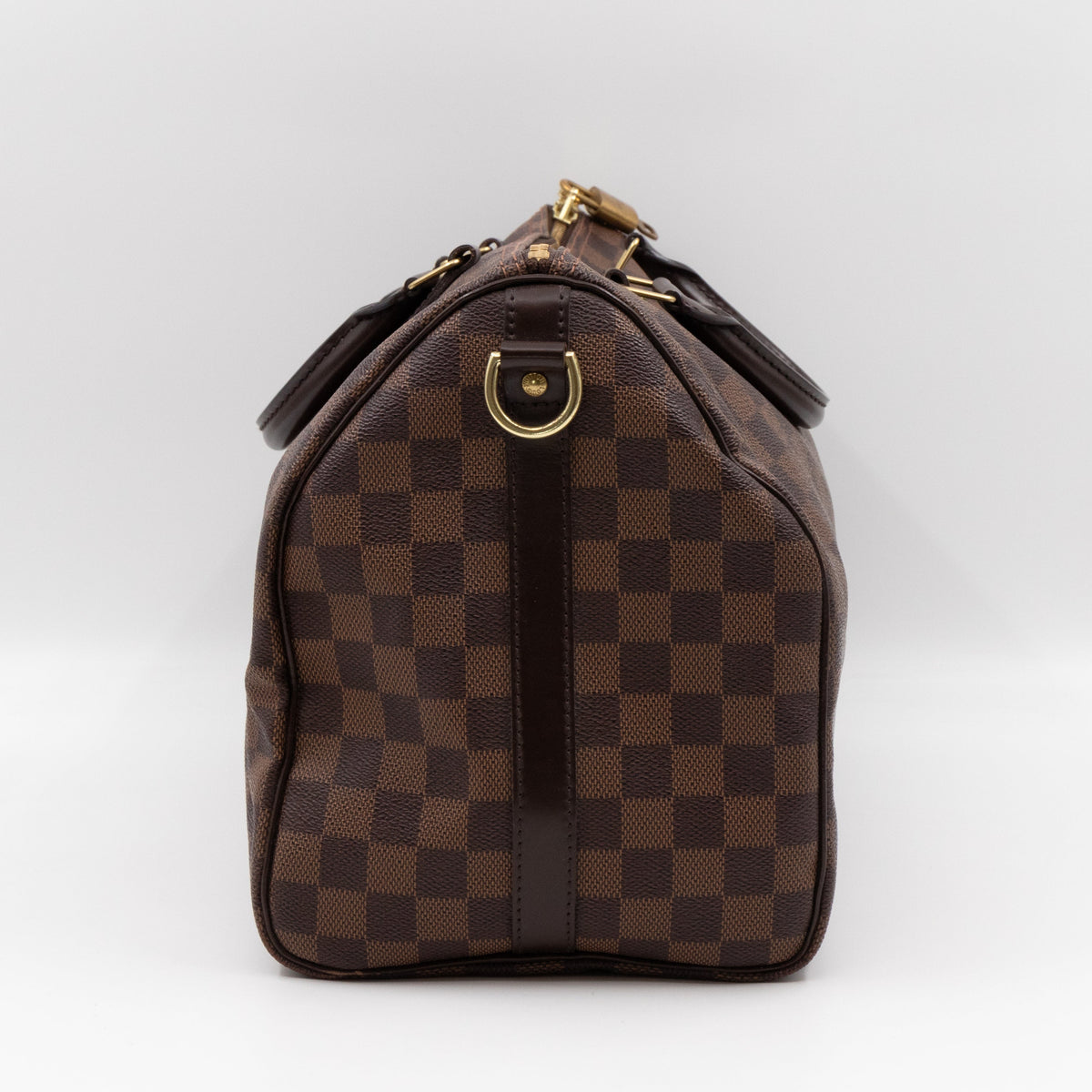 Louis-vuitton Speedy 35 Bandouliere Damier Ebene