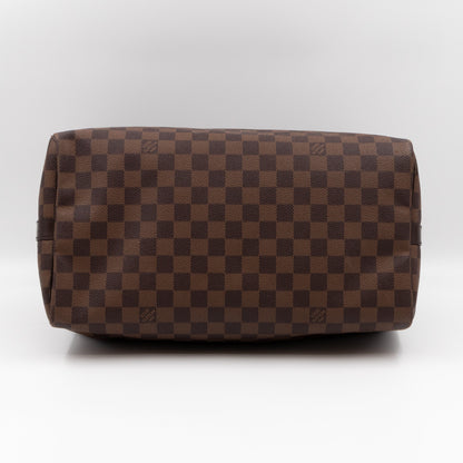 Louis-vuitton Speedy 35 Bandouliere Damier Ebene