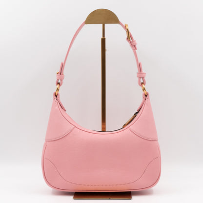 Aphrodite Small Shoulder Bag Light Pink Leather