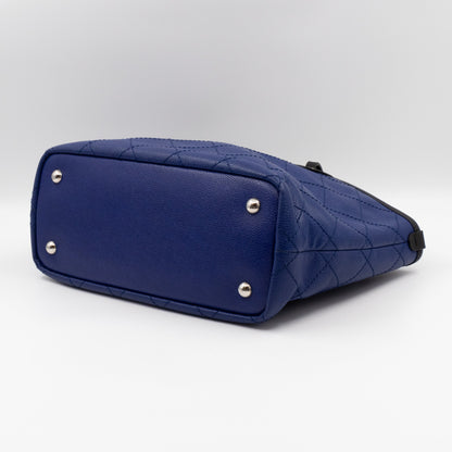 Shopping Fever Tote Bag Dark Blue Caviar