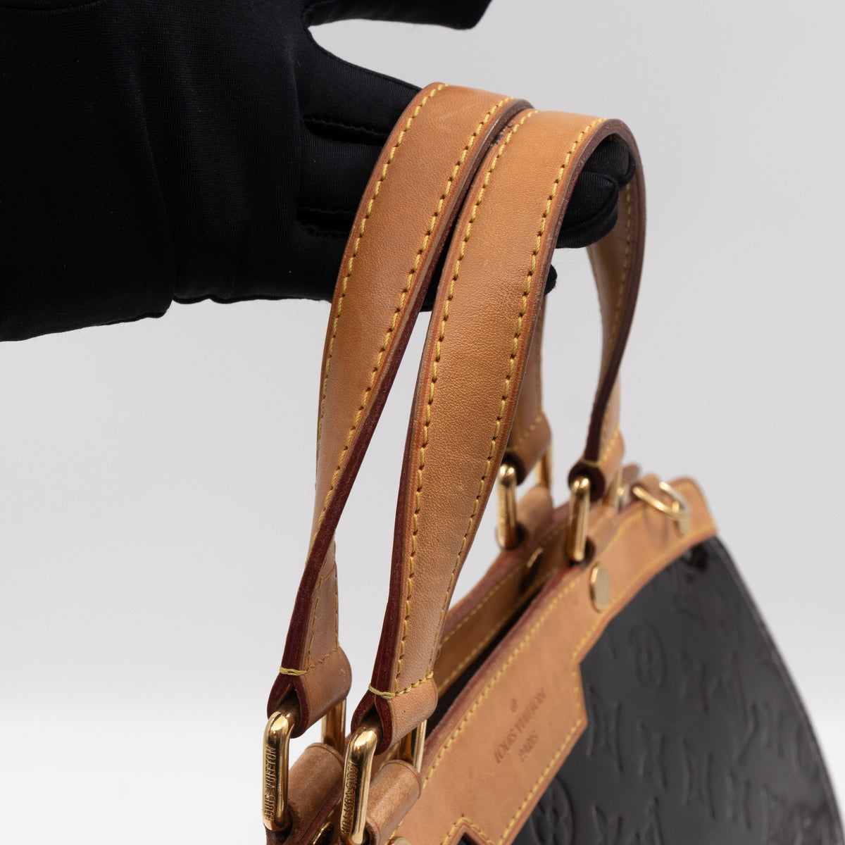 Louis-vuitton Brea GM Vernis Amarante
