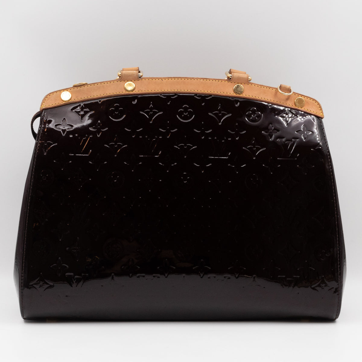 Louis-vuitton Brea GM Vernis Amarante