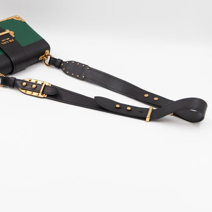 Cahier Biliardo Green & Black Leather