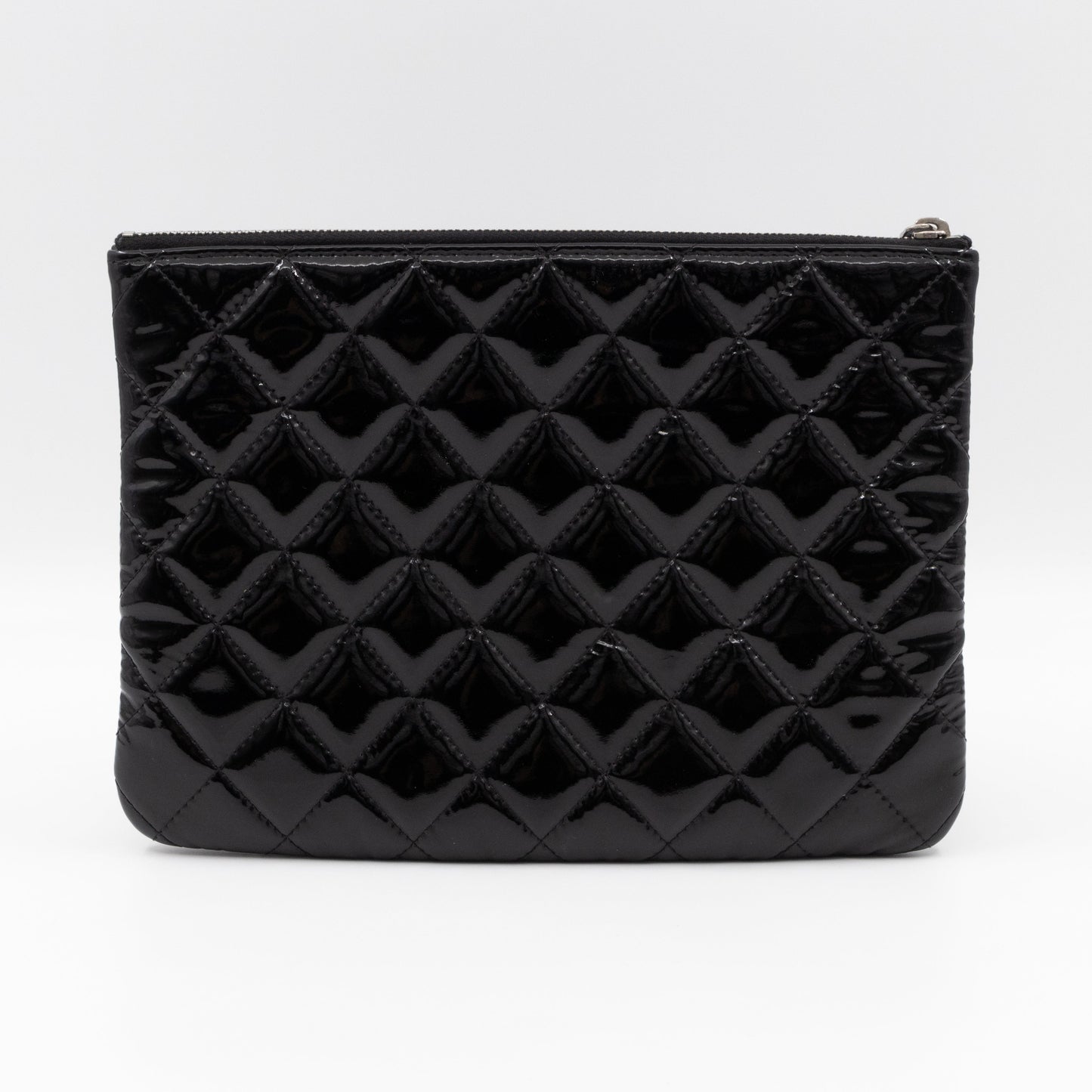 Classic Medium O Case Black Patent Leather