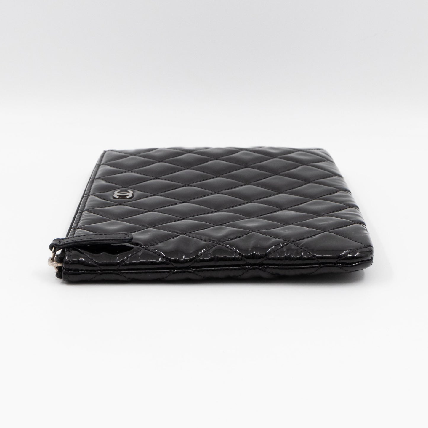 Classic Medium O Case Black Patent Leather