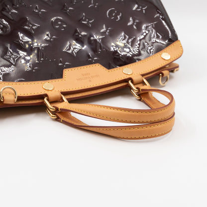 Louis-vuitton Brea MM Vernis Amarante