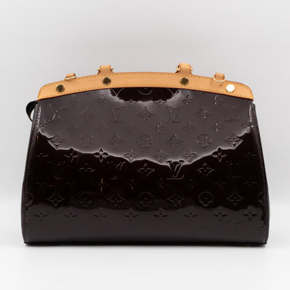 Louis-vuitton Brea MM Vernis Amarante