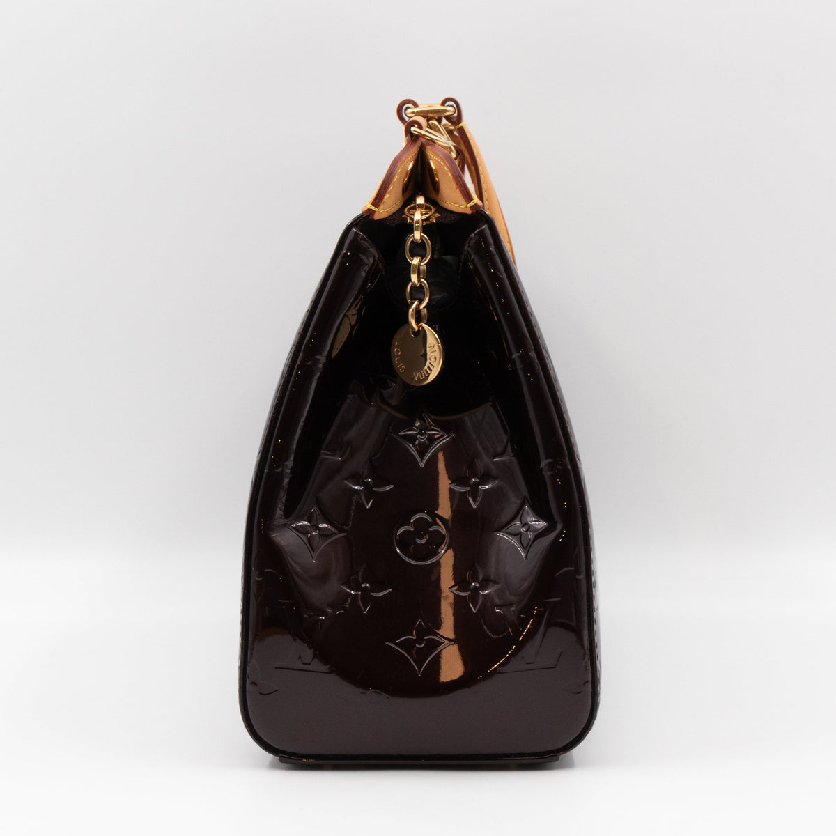 Louis-vuitton Brea MM Vernis Amarante