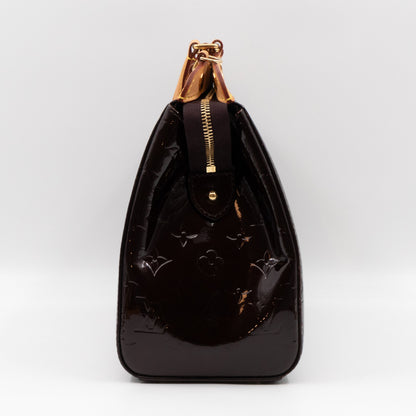 Louis-vuitton Brea MM Vernis Amarante