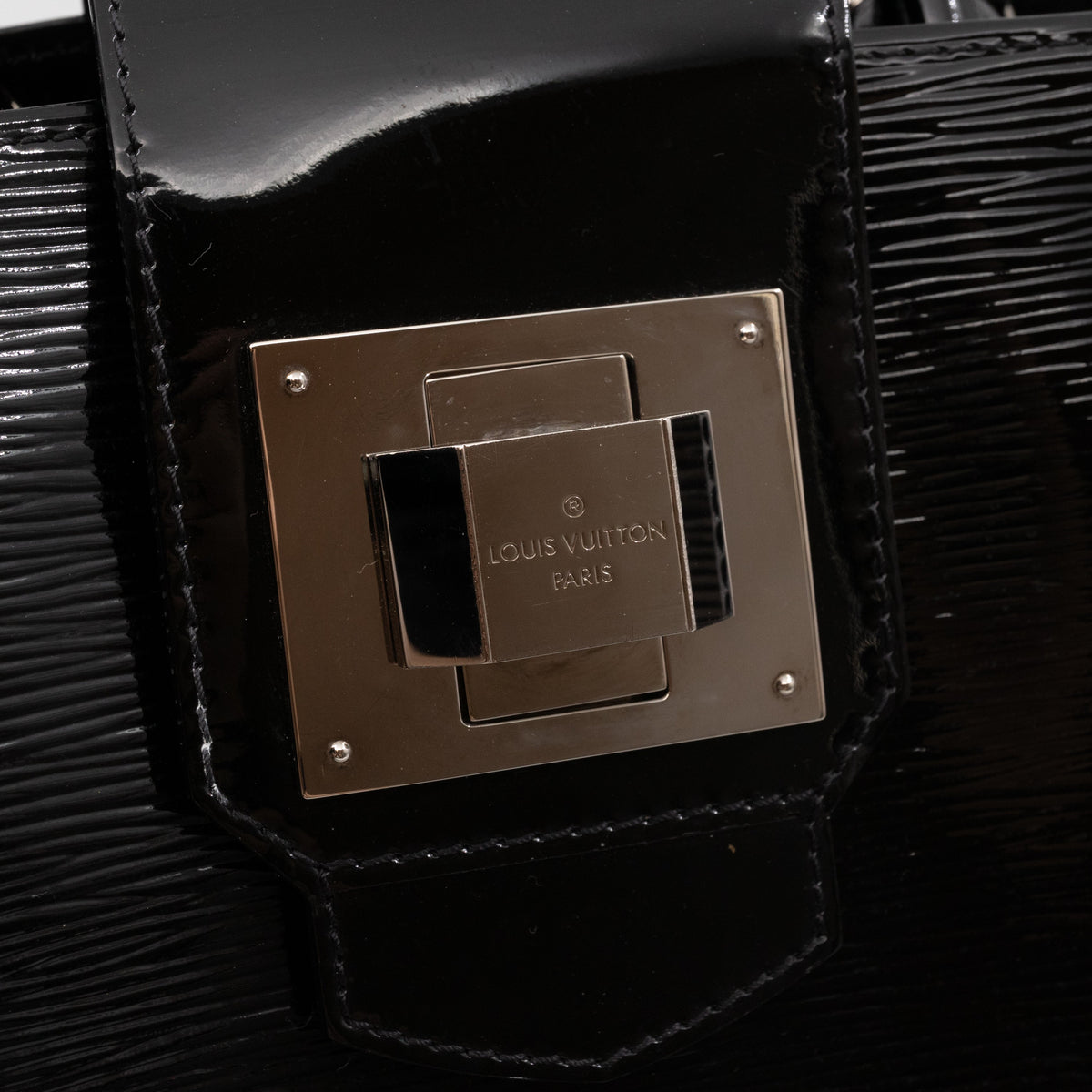 Louis-vuitton Mirabeau GM Black Electric Epi Leather