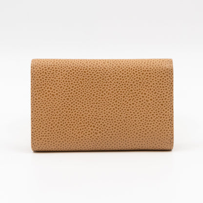 Timeless 6 Ring Key Case Camel Caviar