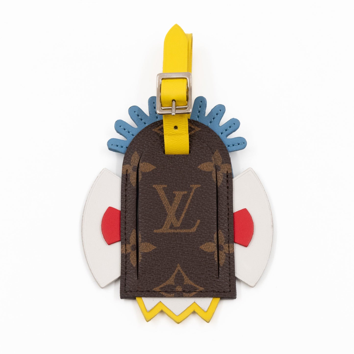 Tribal Mask Monogram Luggage Tag Limited Edition