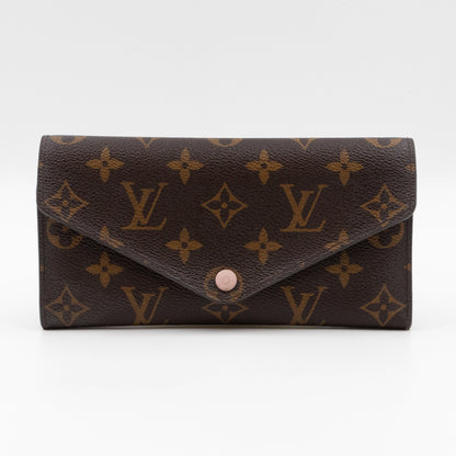 Josephine Wallet Monogram Rose Ballerine