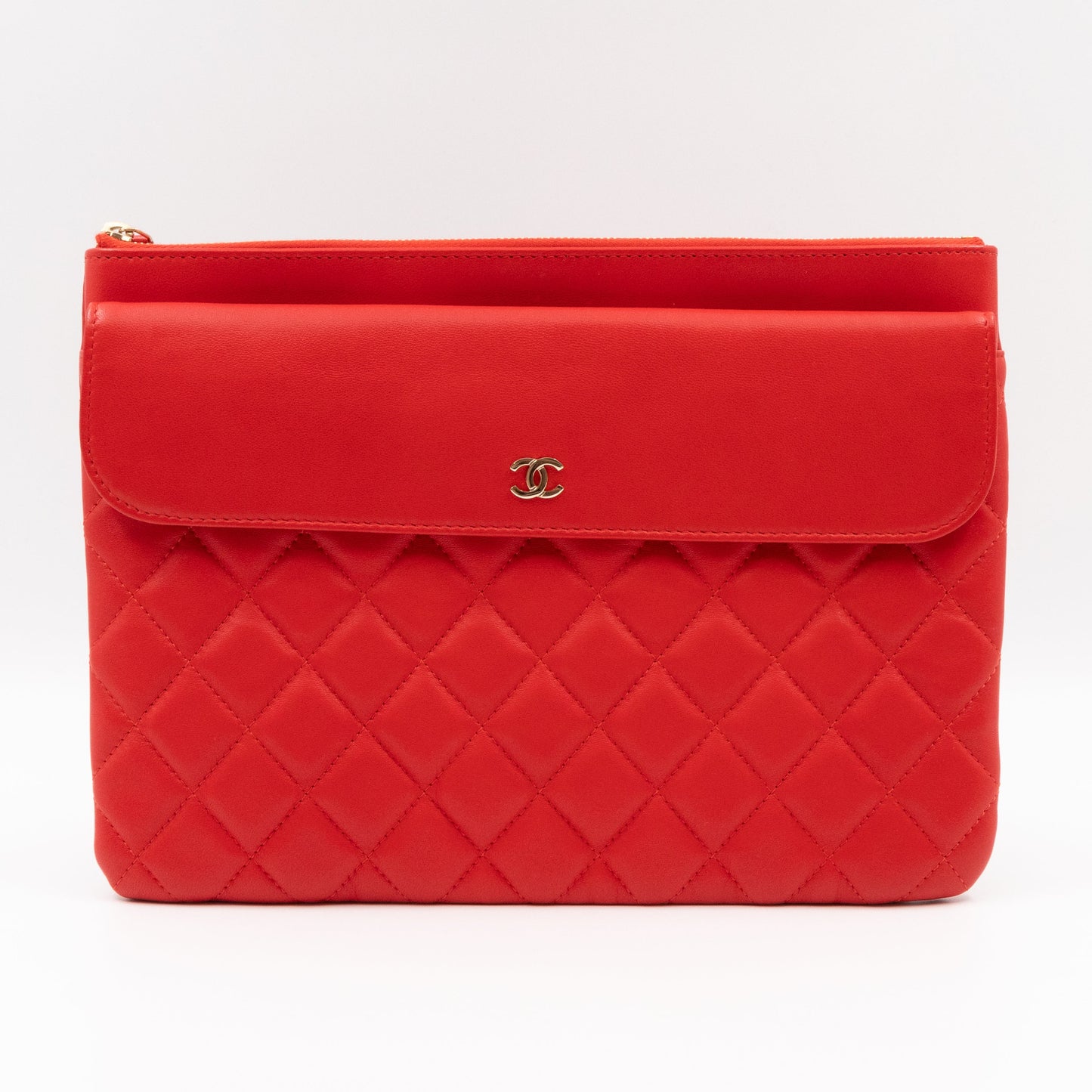 Flap O Case Red Leather
