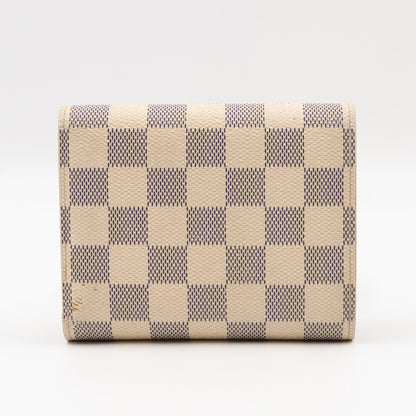 Joey Wallet Damier Azur