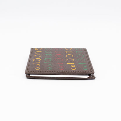 Gucci 100 Bi-Fold Wallet Brown Leather