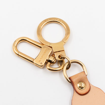 Louis-vuitton Porte Cles Panda Vachetta Murakami Charm Keychain