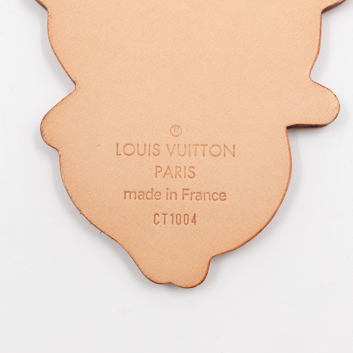 Louis-vuitton Porte Cles Panda Vachetta Murakami Charm Keychain
