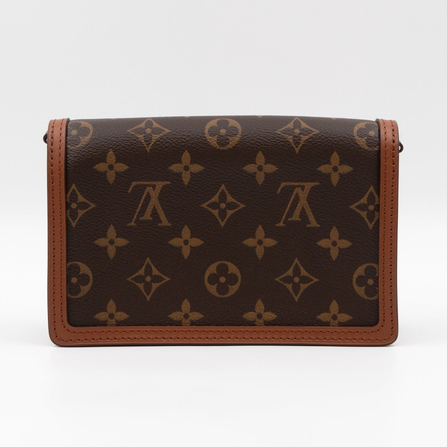 Louis-vuitton Dauphine Chain Wallet Monogram Reverse