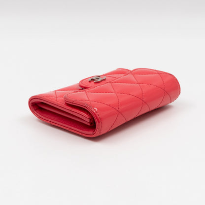 Classic Flap  Case Pink Patent Leather