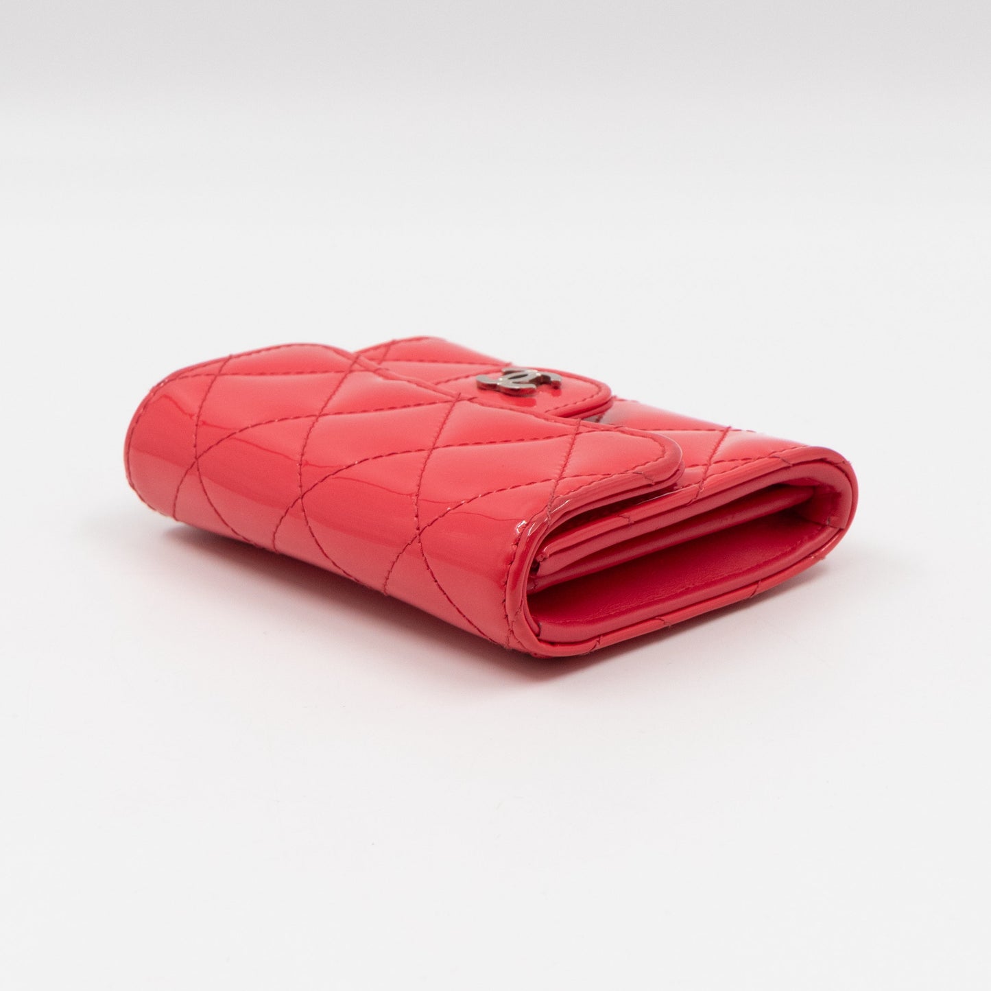 Classic Flap  Case Pink Patent Leather