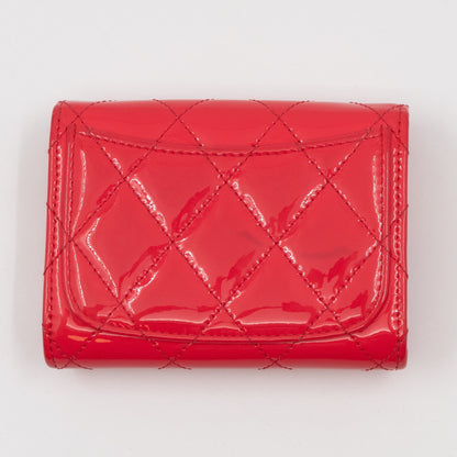 Classic Flap  Case Pink Patent Leather