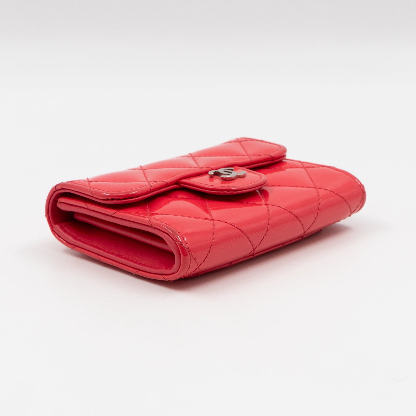 Classic Flap  Case Pink Patent Leather