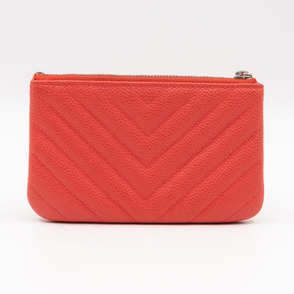 Classic Mini O Case Coral Caviar