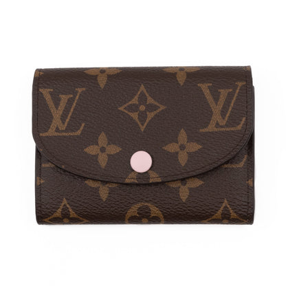 Rosalie Coin Purse Monogram Rose Ballerine