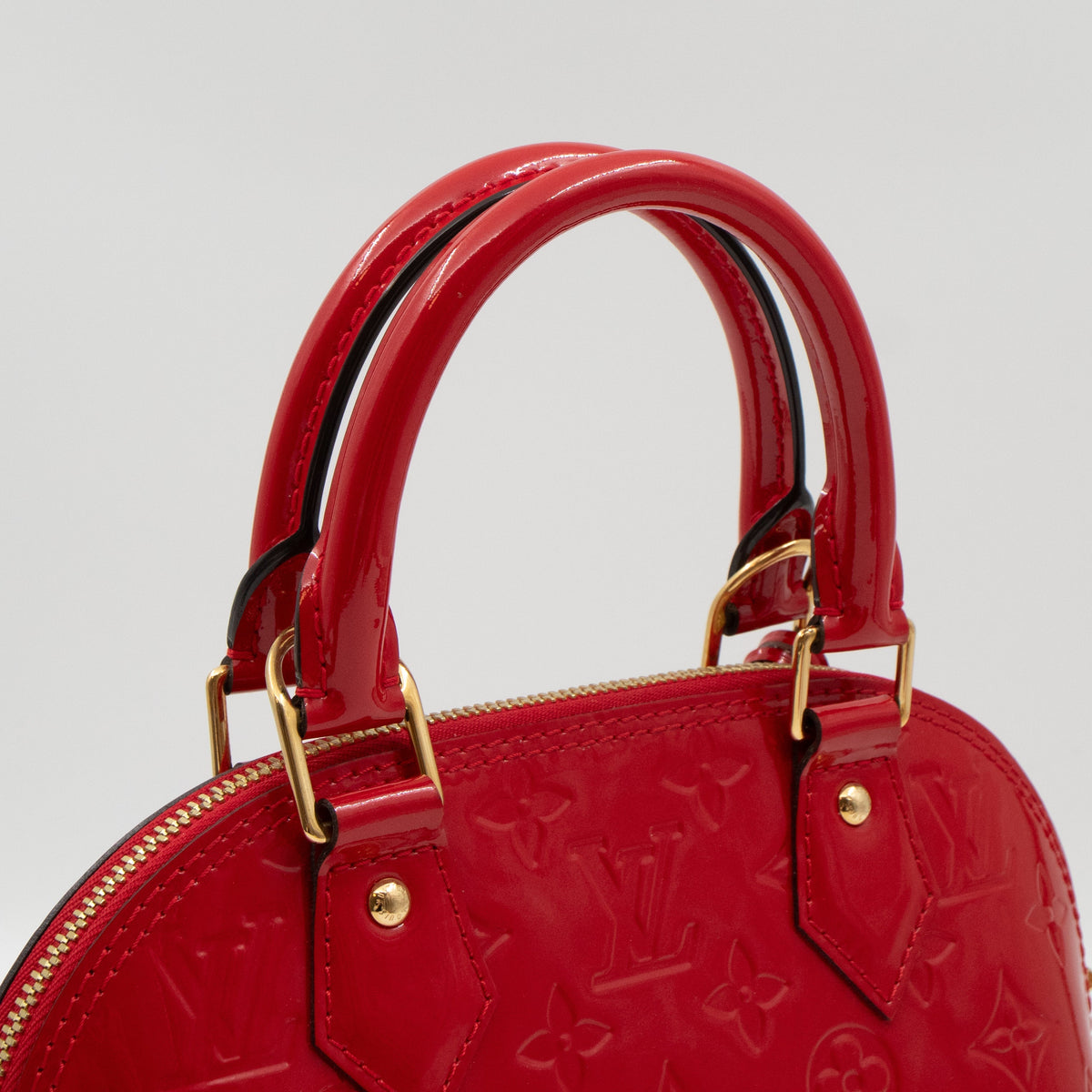 Louis-vuitton Alma BB Vernis Pomme d'Amour