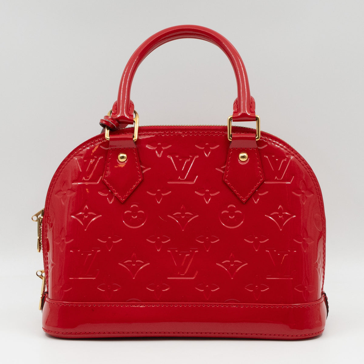 Louis-vuitton Alma BB Vernis Pomme d'Amour