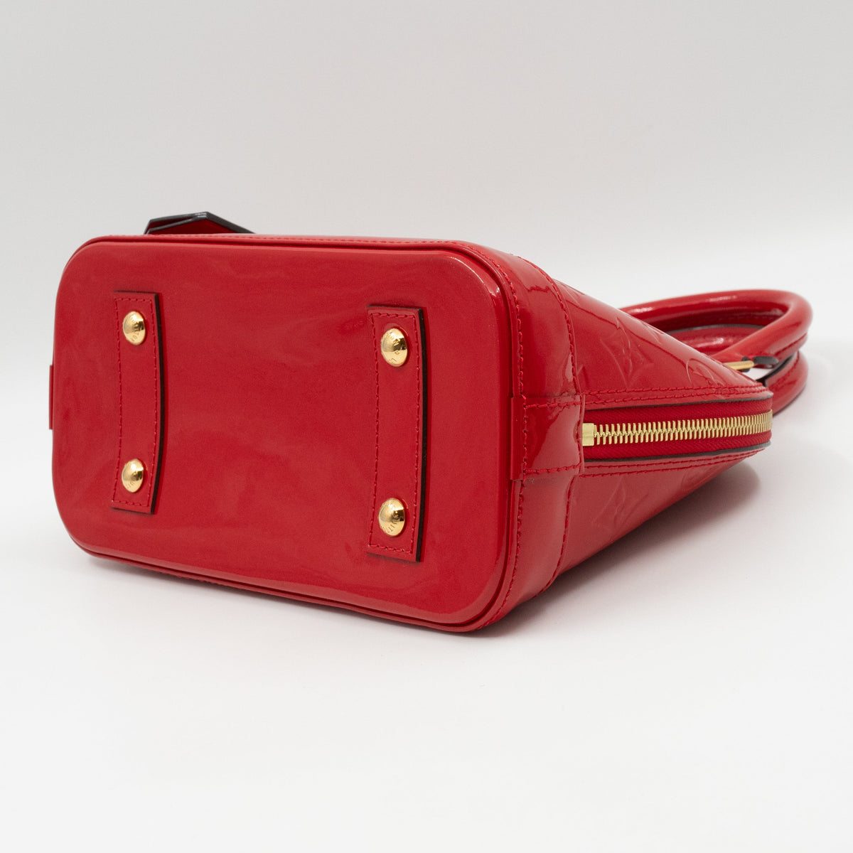 Louis-vuitton Alma BB Vernis Pomme d'Amour