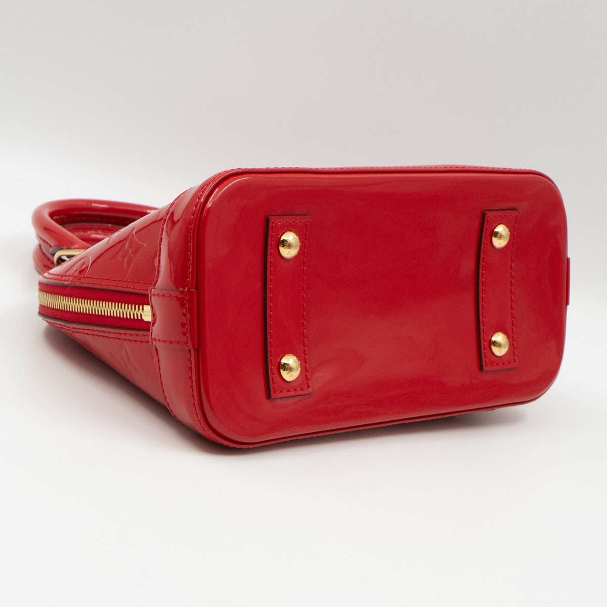 Louis-vuitton Alma BB Vernis Pomme d'Amour