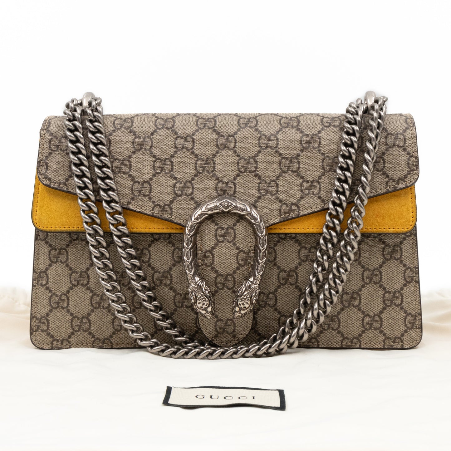 Dionysus Small GG Supreme Yellow