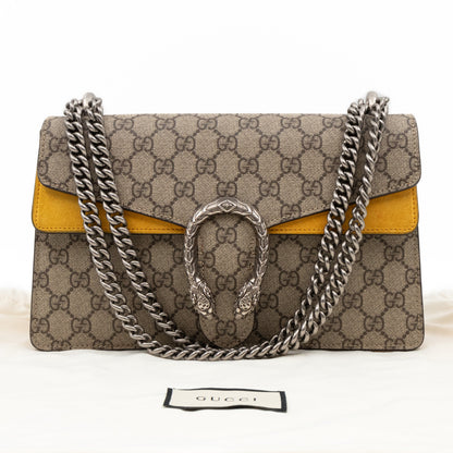 Dionysus Small GG Supreme Yellow